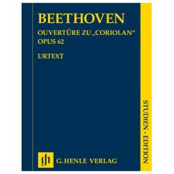 Ludwig Van Beethoven: Coriolan Overture Op.62 (Study Score)