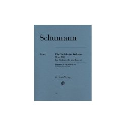 Robert Schumann: Five Pieces In Folk Style Op.102 - Cello Version
