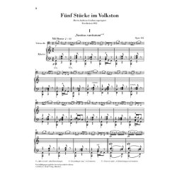 Robert Schumann: Five Pieces In Folk Style Op.102 - Cello Version