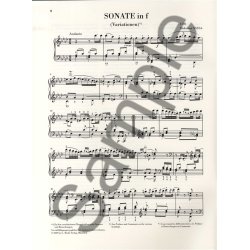 Joseph Haydn: Variations In F Minor (Sonata) Hob. XVII:6