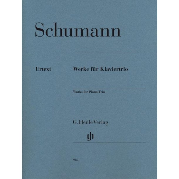 SCHUMANN ROBERT PIANO TRIOS FANTASY PIECES OP88 PF/VLN/VLC URT SC/PTS