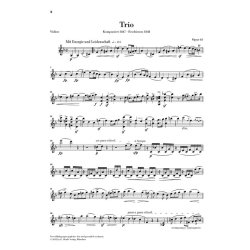 SCHUMANN ROBERT PIANO TRIOS FANTASY PIECES OP88 PF/VLN/VLC URT SC/PTS