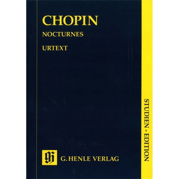 Frederic Chopin: Nocturnes (Henle Urtext Study Score)