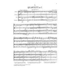 Joseph Haydn: String Quartets Volume III Op.17 (Study Score)