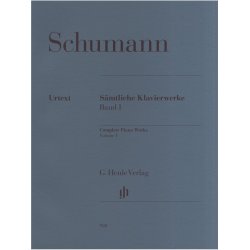 Robert Schumann: Complete Piano Works Volume 1 - Henle Urtext