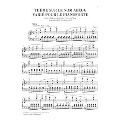 Robert Schumann: Complete Piano Works Volume 1 - Henle Urtext