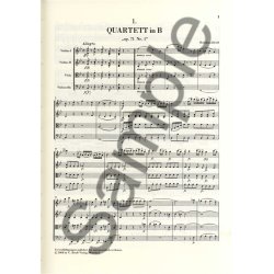 Franz Joseph Haydn: Streichquartette Op.71/74 (Urtext Score)