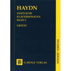 Joseph Haydn: Complete Piano Sonatas Volume 1 (Urtext Study Score)