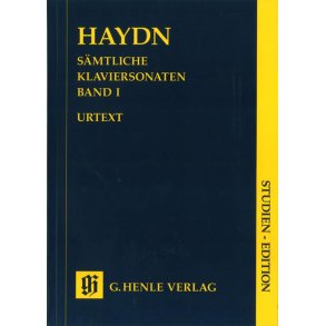 Joseph Haydn: Complete Piano Sonatas Volume 1 (Urtext Study Score)