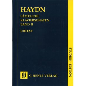 Joseph Haydn: Complete Piano Sonatas Volume 2 (Urtext Study Score)