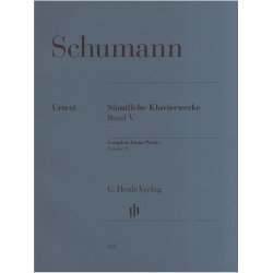 Robert Schumann: Complete Piano Works Volume 5 - Henle Urtext