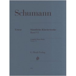 Robert Schumann: Complete Piano Works Volume 6 - Henle Urtext