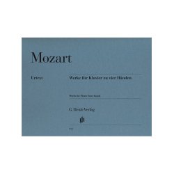 W.A. Mozart: Works For Piano Four-Hands (Revised Urtext Edition)