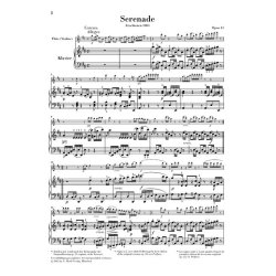 Beethoven Serenade In D Major Op. 41 For Flute (Violin) &amp; Piano Bk