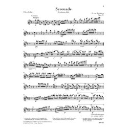 Beethoven Serenade In D Major Op. 41 For Flute (Violin) &amp; Piano Bk