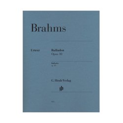 Johannes Brahms: Ballades Op.10 - Urtext