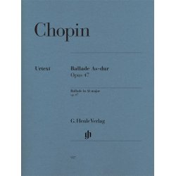 CHOPIN BALLADE IN Ab MAJ PF URTEXT