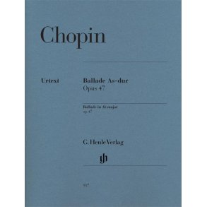 CHOPIN BALLADE IN Ab MAJ PF URTEXT