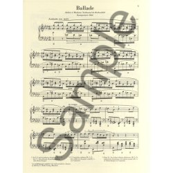 Frdric Chopin: Ballade In F minor Op.52 - Henle Urtext Edition