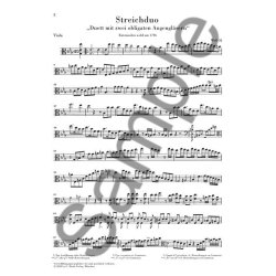 Ludwig Van Beethoven: Duet With Two Obligato Eyeglasses For Viola And Violoncello WoO 32 - Urtext Edition