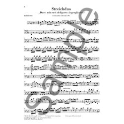 Ludwig Van Beethoven: Duet With Two Obligato Eyeglasses For Viola And Violoncello WoO 32 - Urtext Edition