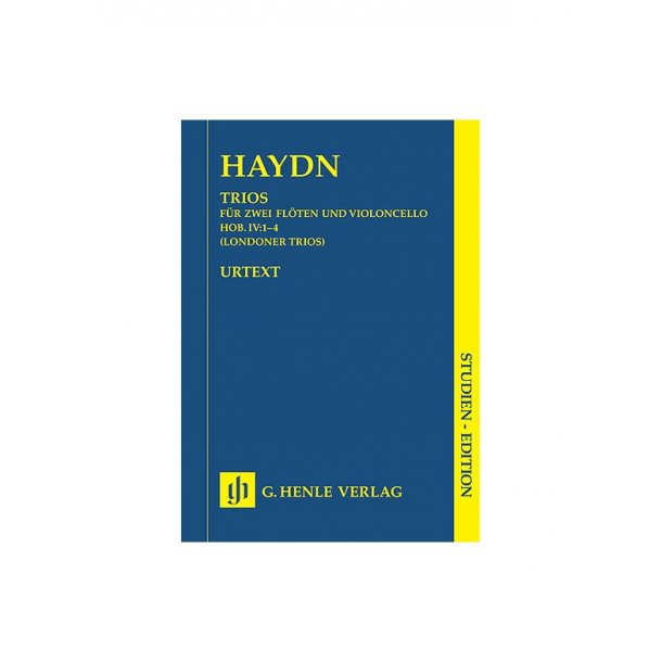 Haydn Trios 2 Flt Vlc Iv:1-4 London