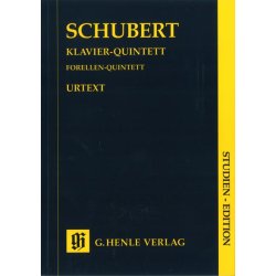 Franz Schubert: 'Trout' Quintet In A Op. Post. 114 D667 (Henle Urtext)