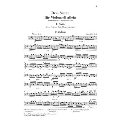 Reger 3 Suites Vlc Solo Op131c Stsc