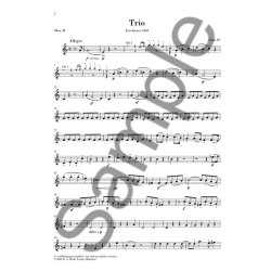 Ludwig Van Beethoven: Trio In C Op.87/Variations In C WoO 28 - Wind Parts (Urtext Edition)