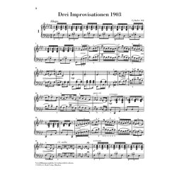 Isaac Albniz: Three Improvisations 1903