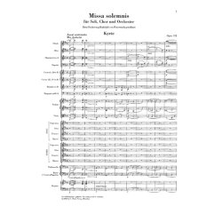 Ludwig Van Beethoven: Missa Solemnis In D Op.123