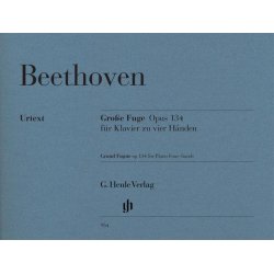 Ludwig Van Beethoven: Grand Fugue Op.134 - Piano Four-Hands (Henle Urtext)