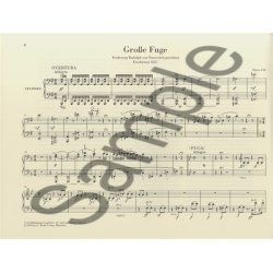 Ludwig Van Beethoven: Grand Fugue Op.134 - Piano Four-Hands (Henle Urtext)