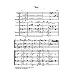 Schubert Franz Octet In F Major D 803 Study Score Urtext