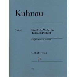 Kuhnau Johann Complete Works For Keyboard Piano Organ Pf Bk