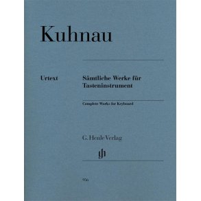 Kuhnau Johann Complete Works For Keyboard Piano Organ Pf Bk