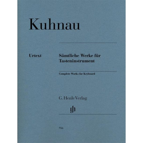 Kuhnau Johann Complete Works For Keyboard Piano Organ Pf Bk
