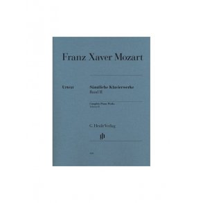 Franz Xaver Mozart: Complete Piano Works Volume II