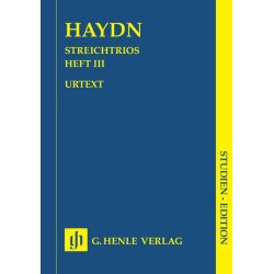 Franz Joseph Haydn: Streichtrios Heft III (Urtext)