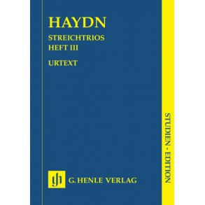 Franz Joseph Haydn: Streichtrios Heft III (Urtext)