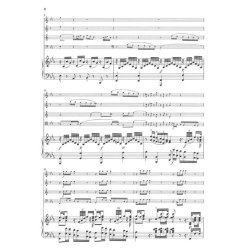 W.A. Mozart: Piano Quintet E Flat K.452 / Glass Harmonica Quintet K.617 (Study Score)