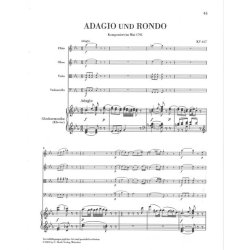 W.A. Mozart: Piano Quintet E Flat K.452 / Glass Harmonica Quintet K.617 (Study Score)