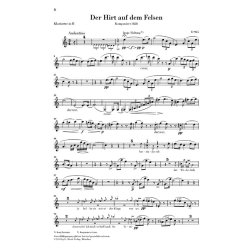 Franz Schubert: The Shepherd on the Rock (Henle Urtext Edition)