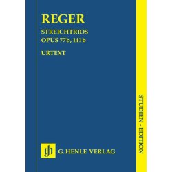 Reger Str Tri A Min Op77b + Op141b