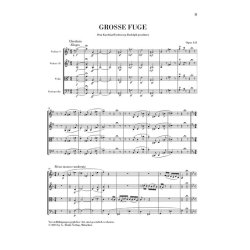 Ludwig Van Beethoven: Streichquartett Op.130/Grosse Fuge Op.133 (Henle Urtext Edition)