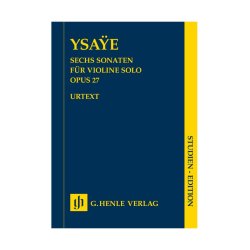 Eugne Ysae: Six Sonatas Op.27 (Urtext Study Score)