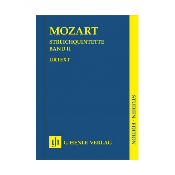 Wolfgang Amadeus Mozart: Streichquintette Band II (Urtext)