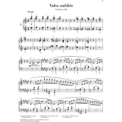 Franz Liszt: Valses Oubli&eacute;es