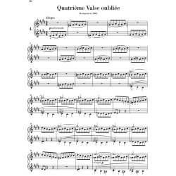 Franz Liszt: Valses Oubli&eacute;es