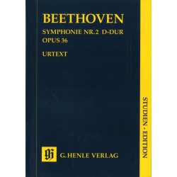 Beethoven: Symphony No.2 In D Op.36 (Henle Urtext Edition) - Study Score